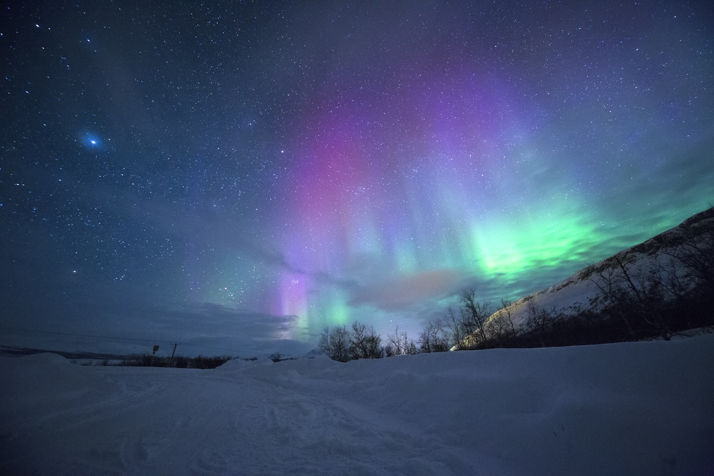 Zorza polarna, Islandia